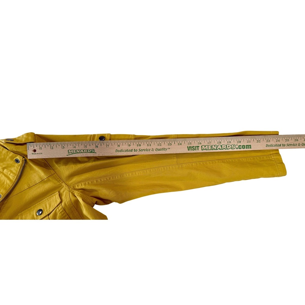 Thread & Supply Mustard Yellow Utility Field Jacket Womens Large J1187CSWT - Picture 3 of 9